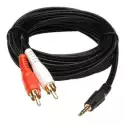 CABLE AUDIO 3.5MM A 2RCA 1.5M