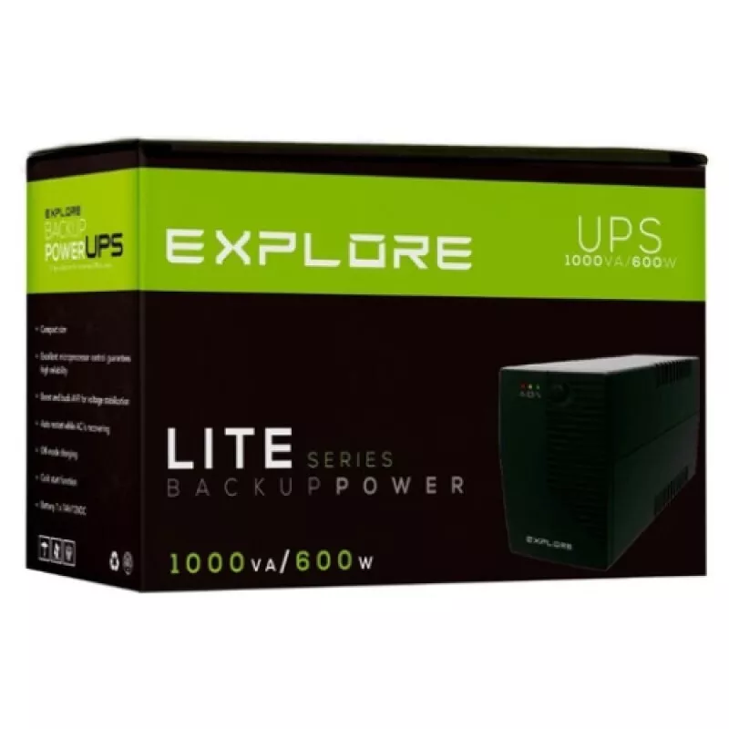UPS 1000VA EXPLORE LITE XL1000