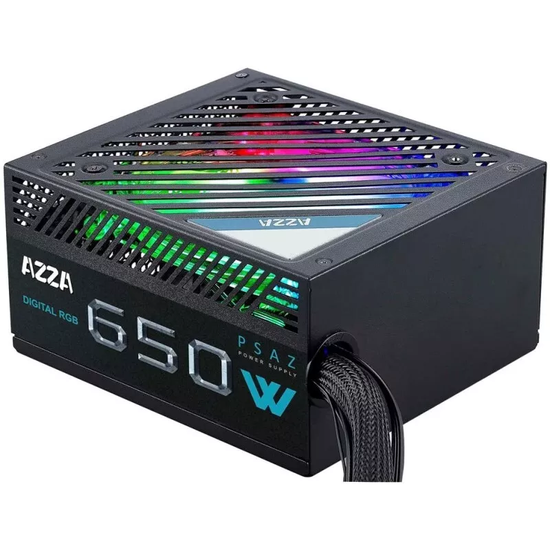 FUENTE ATX  RGB 650W AZZA DIGITAL (PSAZ-650)