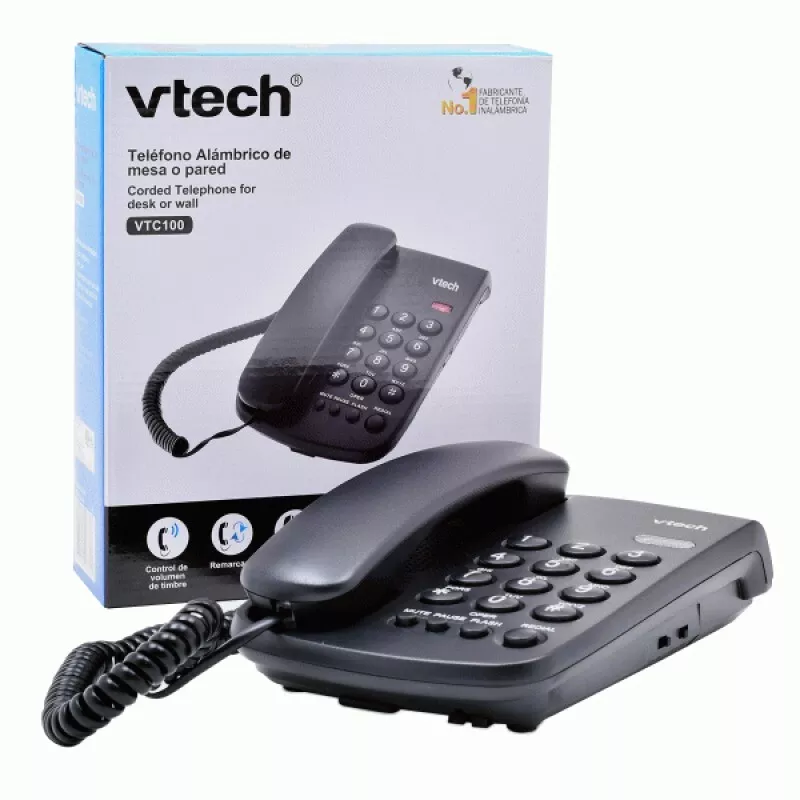 Teléfono analógico VTECH VTC100