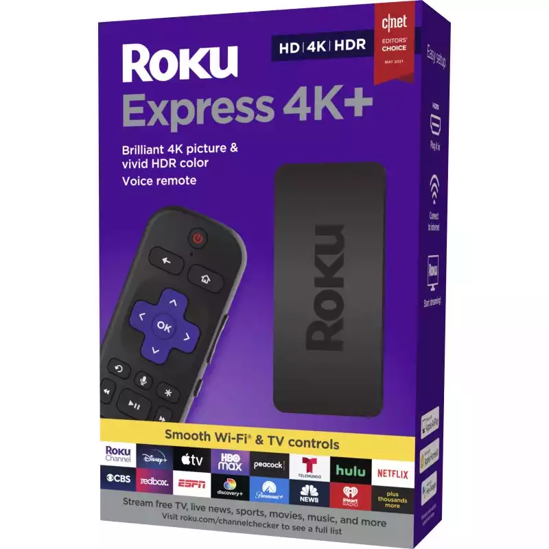Roku Express 3941Rw Hd 4K Plus Hdr