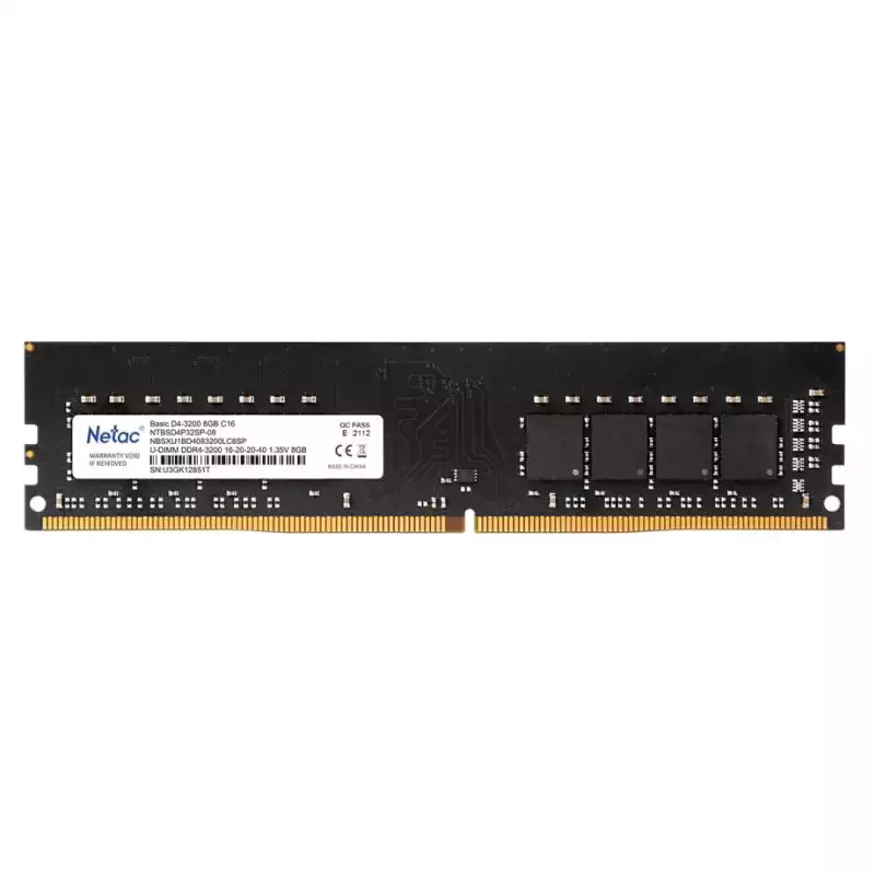 MEMORIA RAM 8GB NETAC