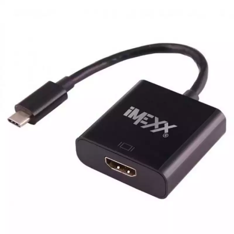 ADAPTADOR IMEXX IME-19870 TIPO C (MACHO) A HDMI (HEMBRA)