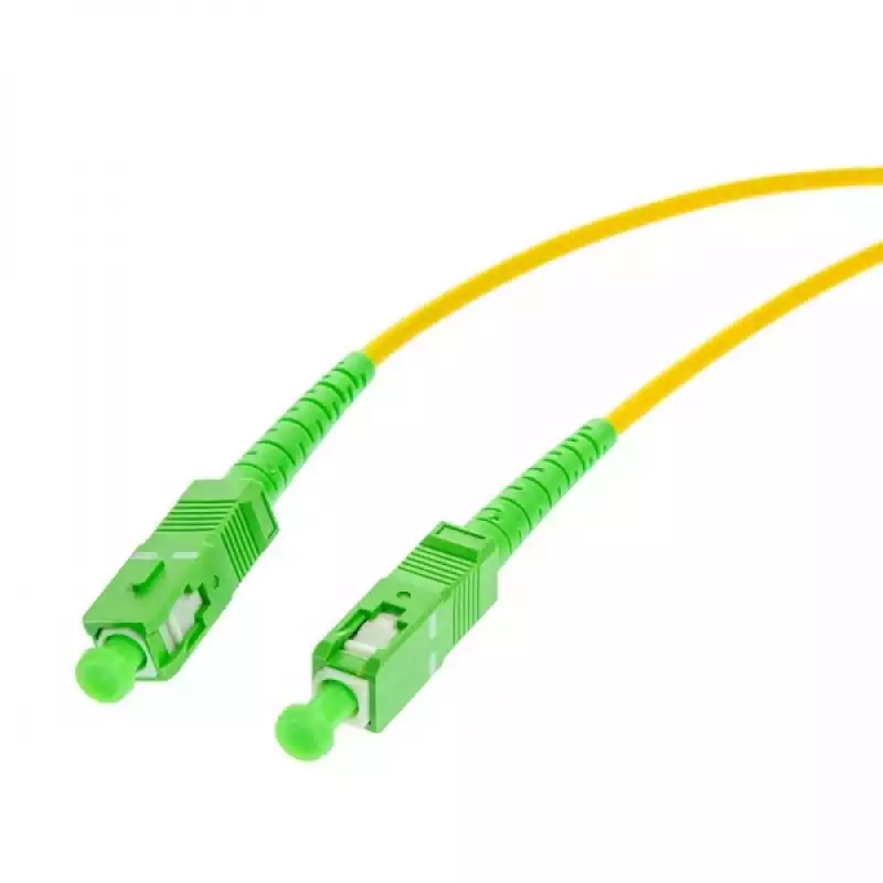 Patch cord Fibra Optica SC-APC Wireplus 10M verde